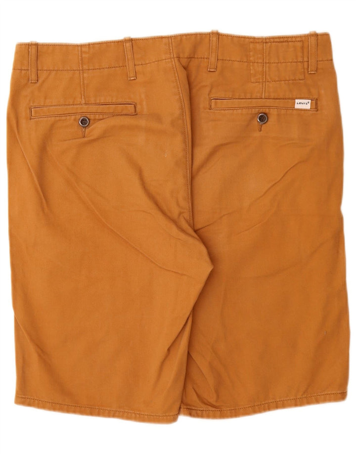 LEVI'S Pantalones cortos chinos para hombre W34 Algodón marrón grande