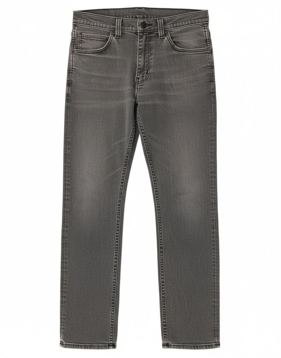 Levi's Hombre 511 Slim Jeans W32 L32 Algodón Gris