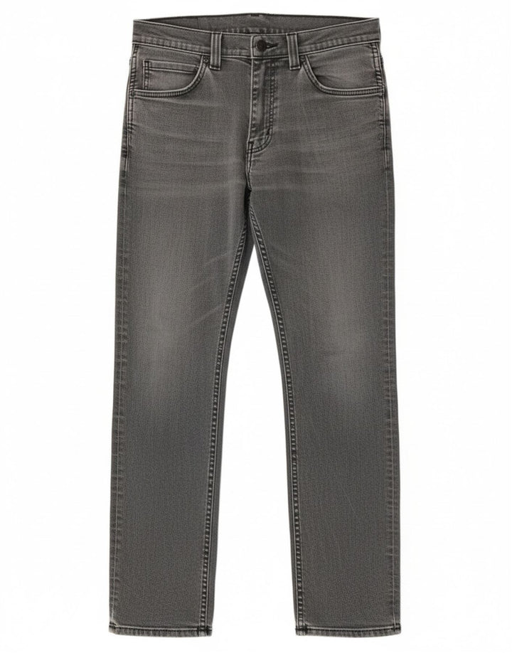 Levi's Hombre 511 Slim Jeans W32 L32 Algodón Gris