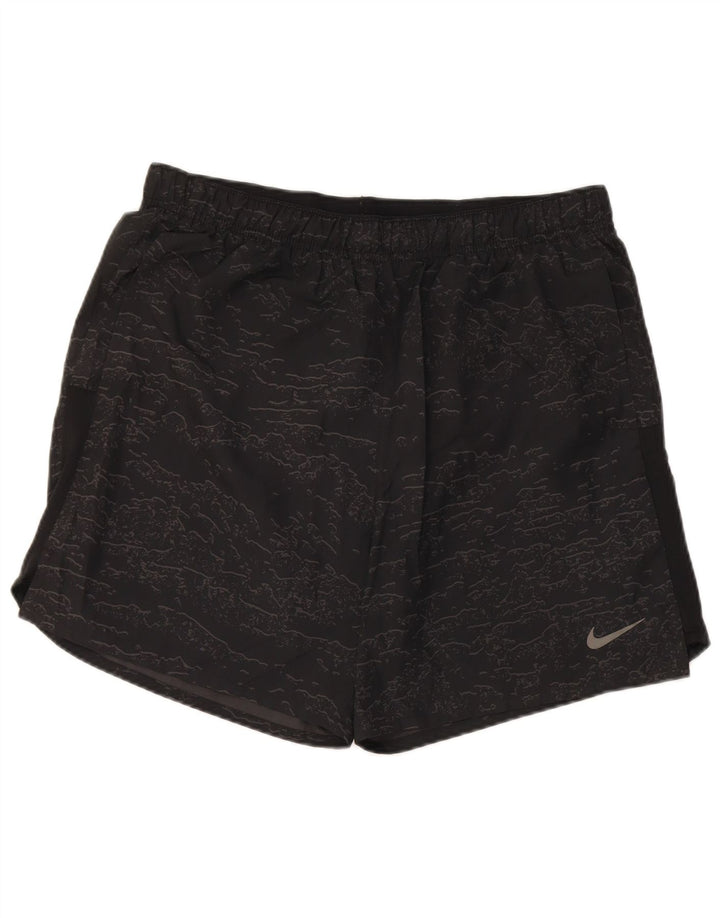 Nike Pantalones cortos deportivos Dri Fit para hombre, talla grande, camuflaje negro