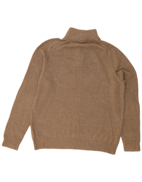 J. Crew Jersey de cuello con botones para hombre XL Algodón gris