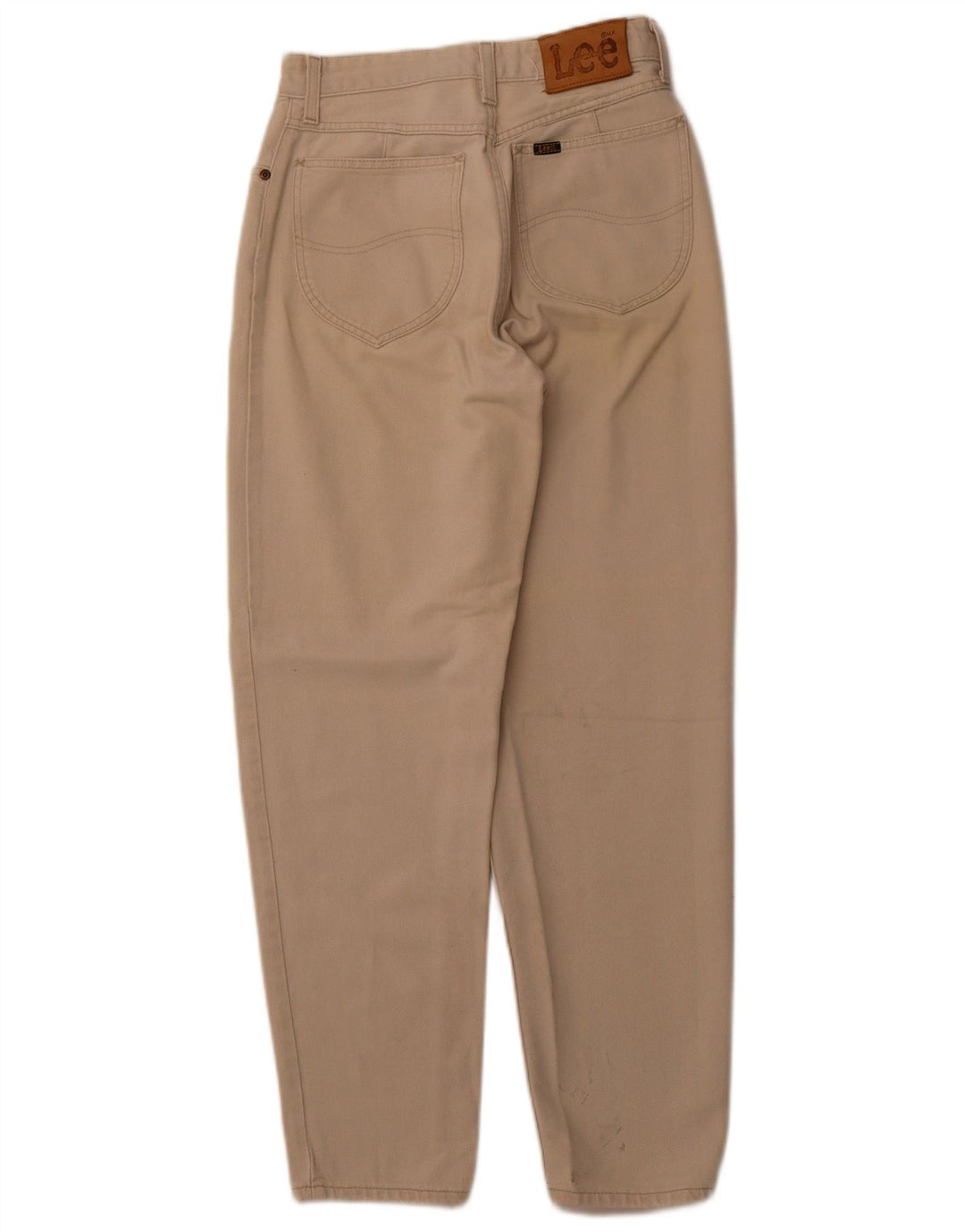 Vaqueros cónicos de cintura alta para mujer LEE W26 L28 Beige