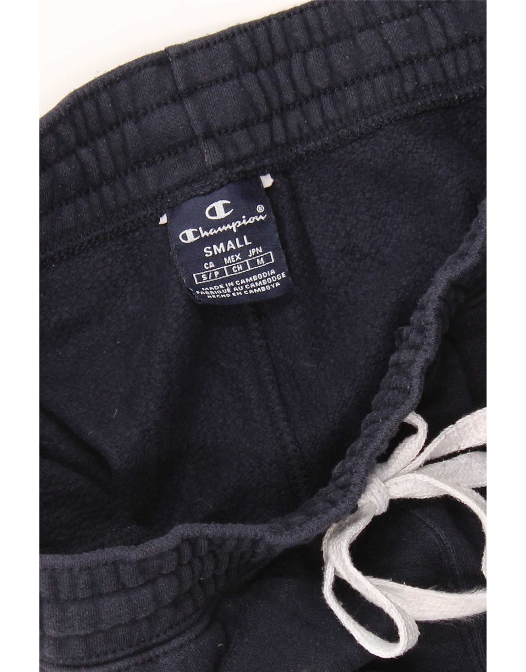 Champion Pantalones De Chándal Para Hombre Joggers Small Azul Marino