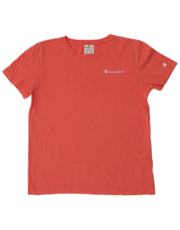 Champion Camiseta para mujer Top UK 12 Medium Pink Cotton
