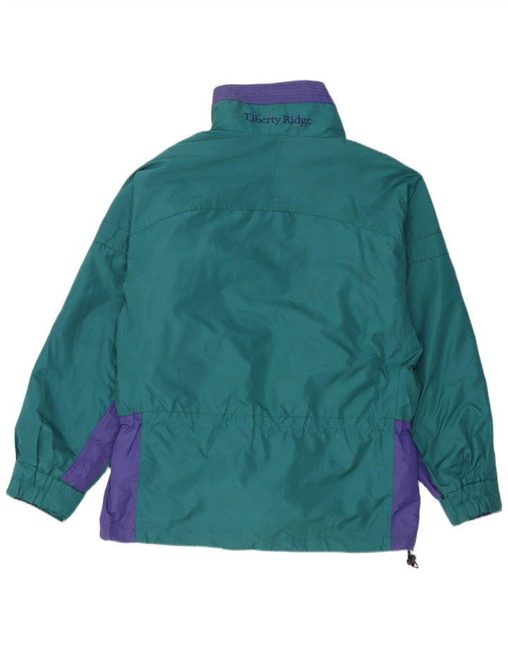 Columbia Chaqueta Reversible Extragrande para Mujer UK 44 Verde Medio Colorblock