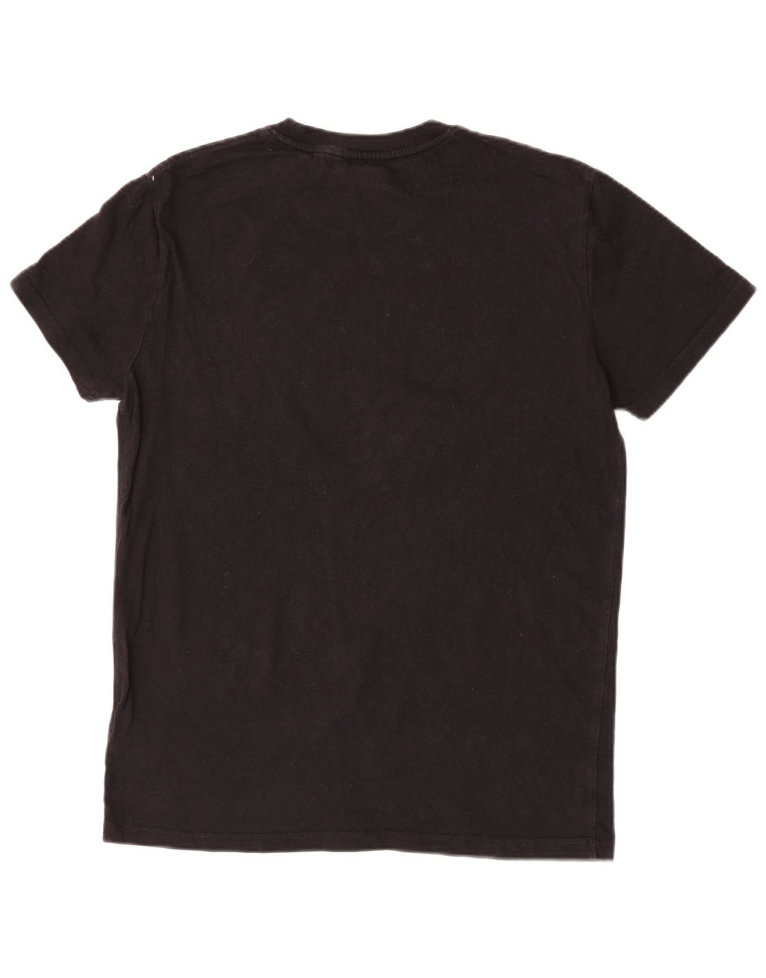 Superdry Camiseta con gráfico gráfico para hombre, parte superior mediana de algodón negro