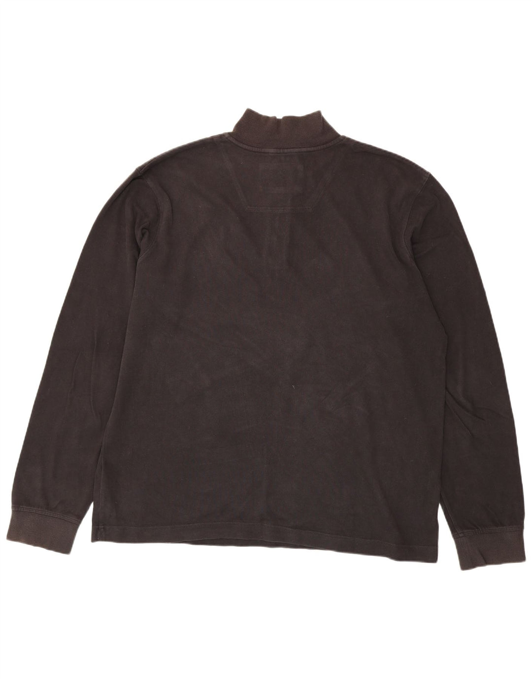 Timberland Hombre Earthkeepers Zip Neck Sudadera Jumper 2XL Marrón