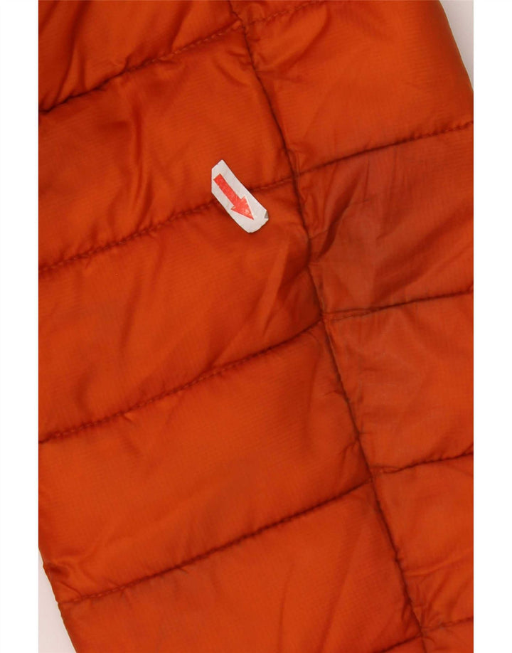 North Sails Chaqueta acolchada con capucha para hombre UK 40 Large Naranja Poliéster
