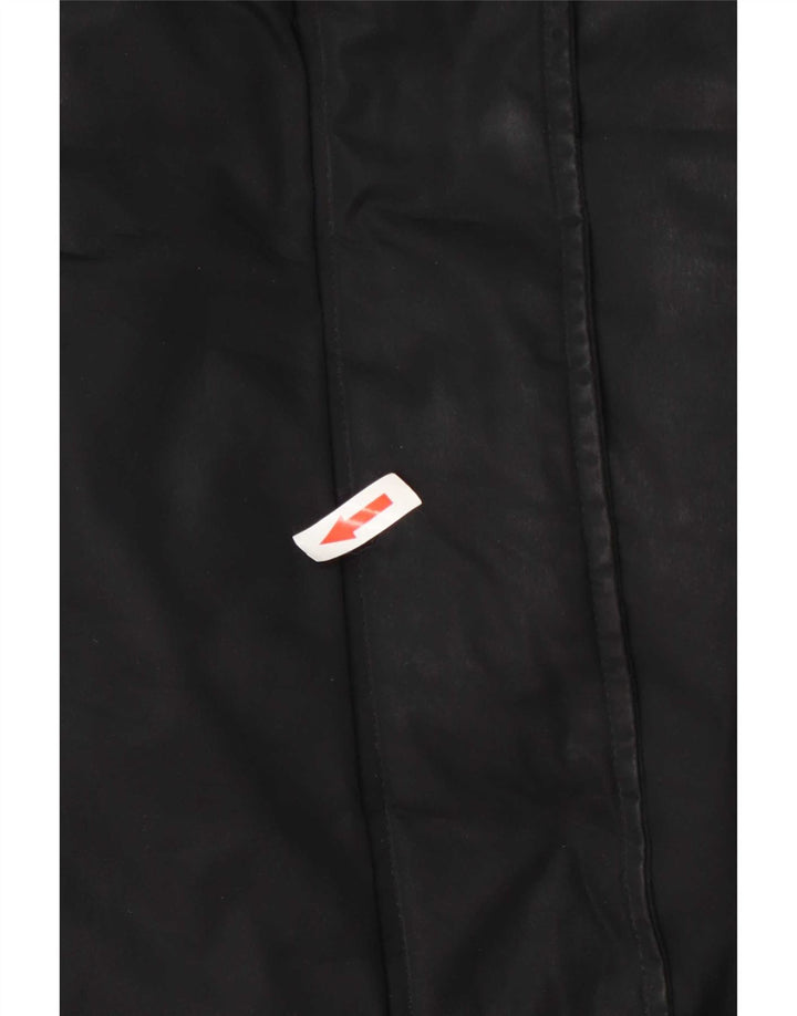 Slam Chaqueta acolchada con capucha para mujer UK 44 Mediana Poliéster negro