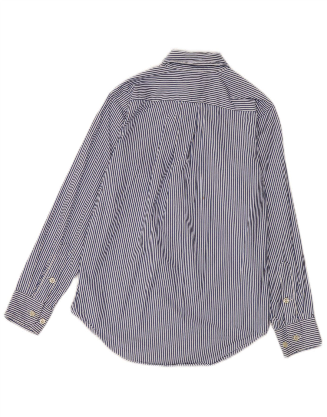 Ralph Lauren Camisa Niño 7-8 Años Algodón Rayas Azul