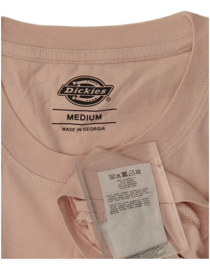 Camiseta Dickies Hombre Top Algodón Rosa Medio