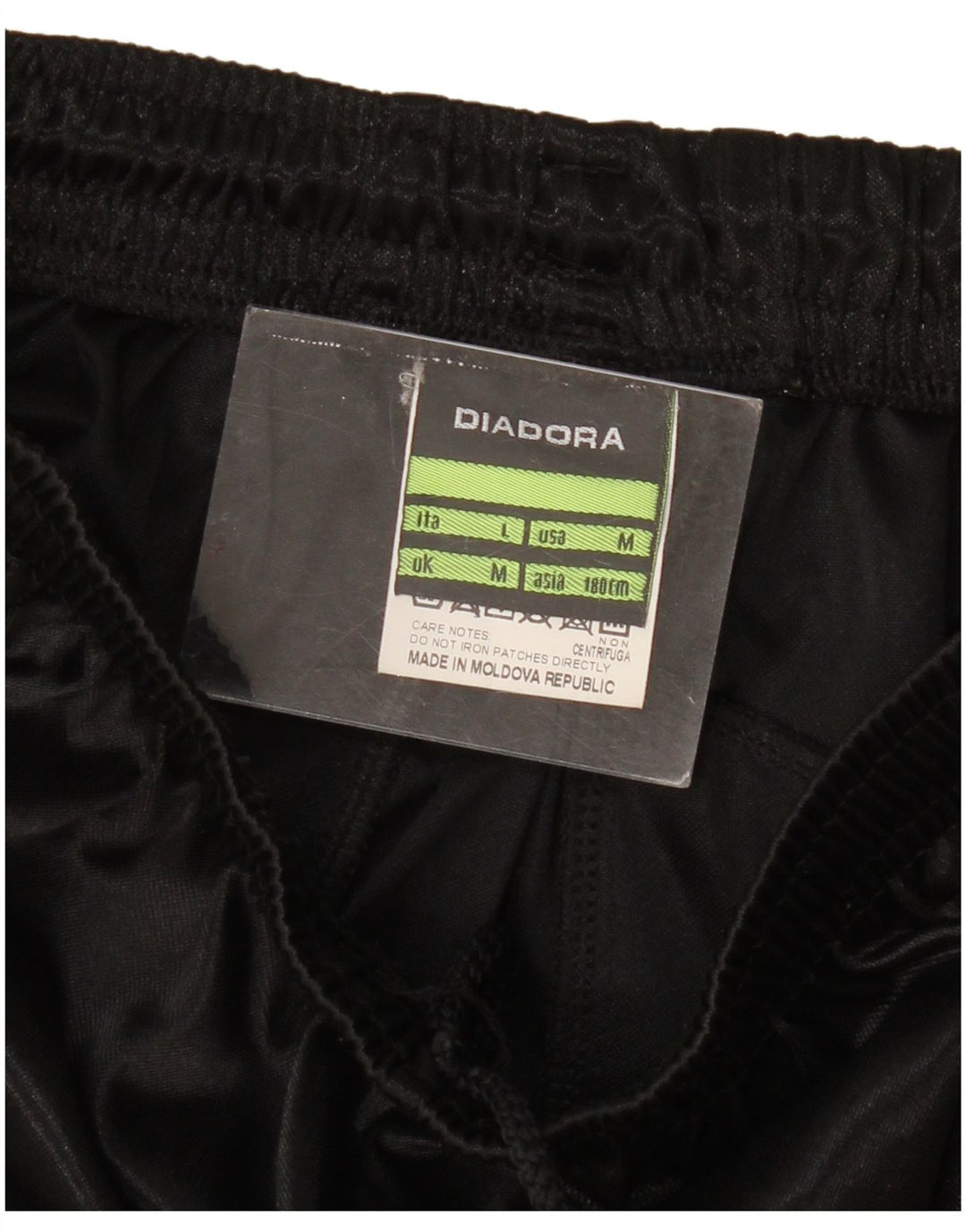 Diadora Hombre Italia Sport Shorts Medium Negro Poliéster