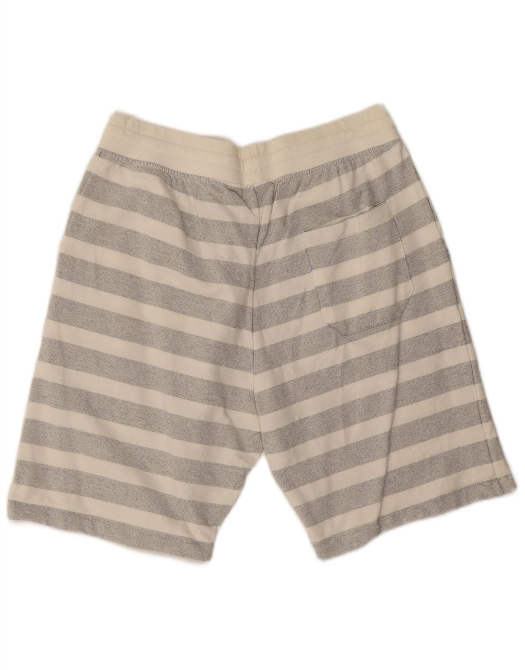 Zara Hombre Shorts Sport XL Algodón Rayas Gris