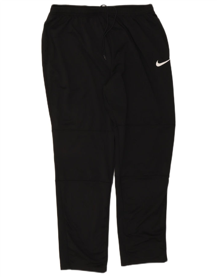 Nike - Pantalón de chándal Dri Fit para hombre, talla 2XL, poliéster negro