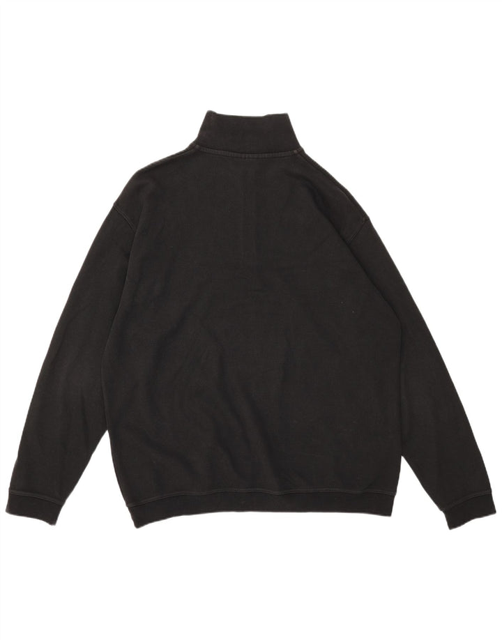 DANIEL HECHTER Mens Paris Roll Neck Sudadera Jumper IT 52 Grande Negro