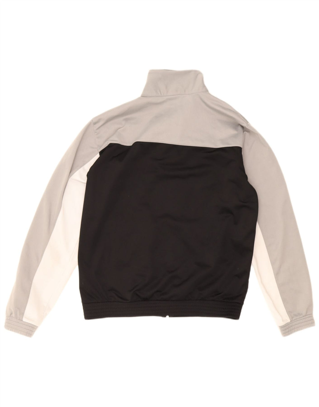 Champion Chaqueta de chándal para hombre, talla grande, color negro, poliéster