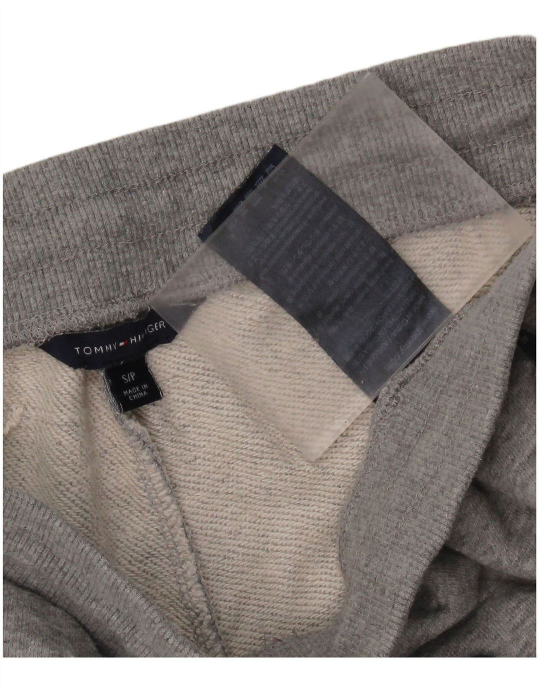 Tommy Hilfiger Pantalones de Chándal para Hombre Joggers Small Gris Algodón