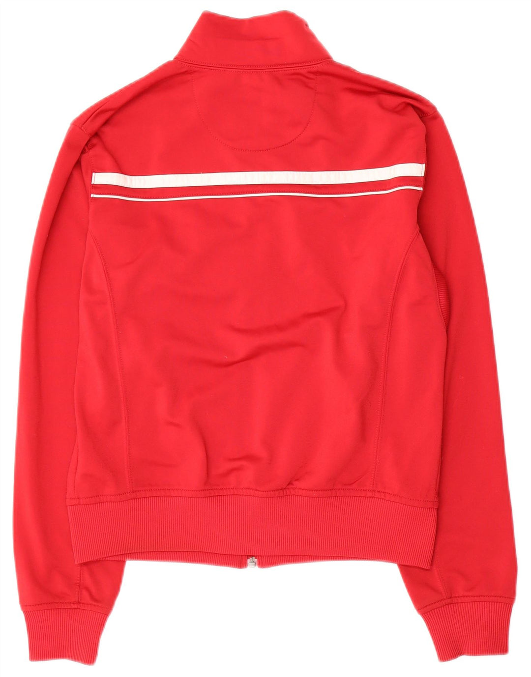 Nike - Chaqueta de chándal para mujer, talla 10/12, poliéster rojo mediano