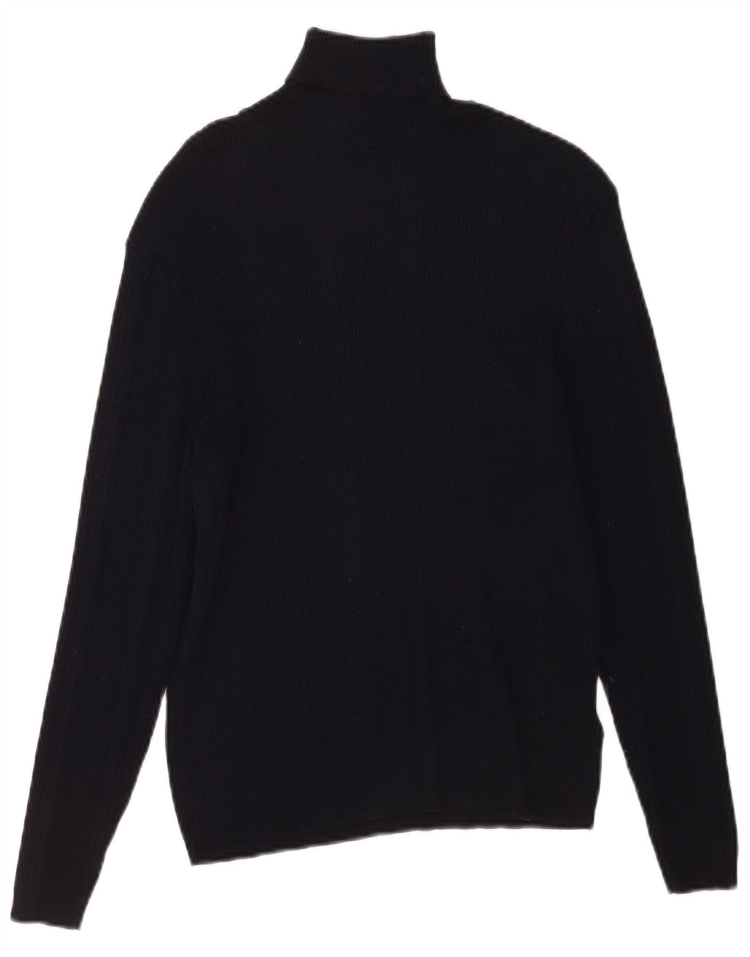 Marks & Spencer - Jersey con cuello vuelto para mujer, talla 40, talla M, color azul marino