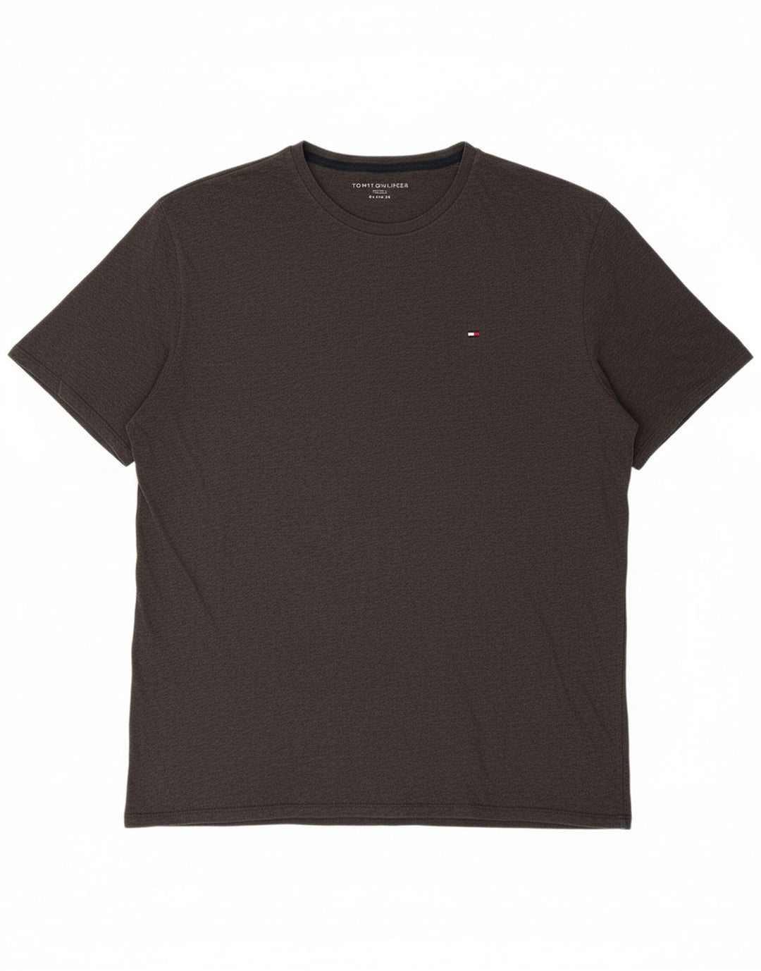 TOMMY HILFIGER Mens T-Shirt Top XL Grey