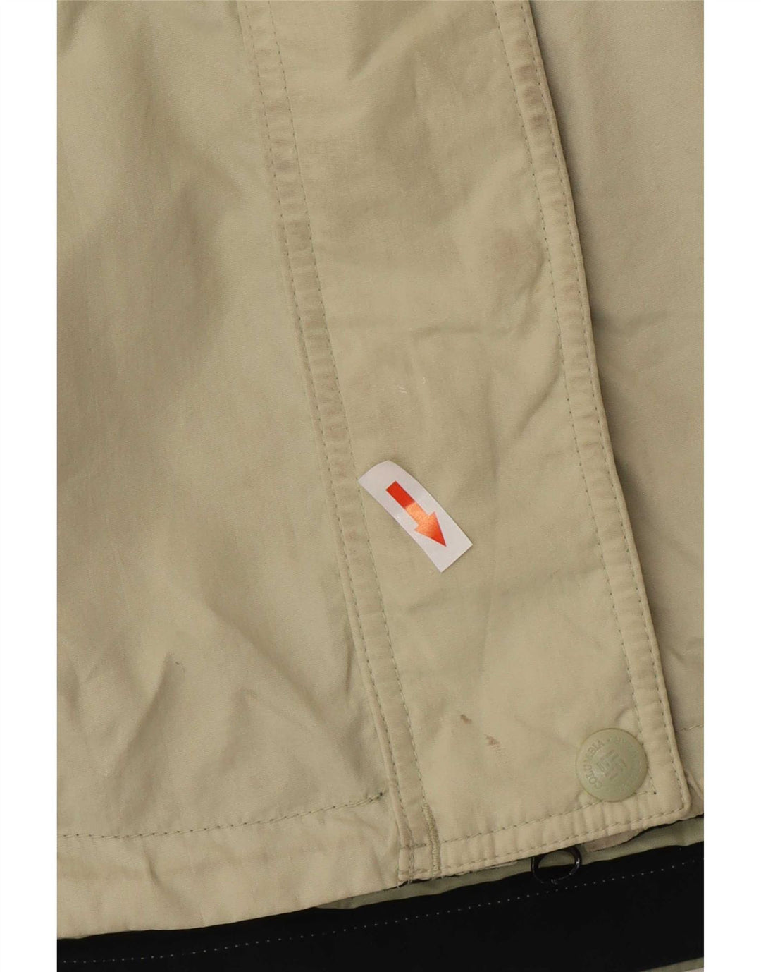 Columbia Chaqueta impermeable intercambiable para mujer, talla 40, color verde grande