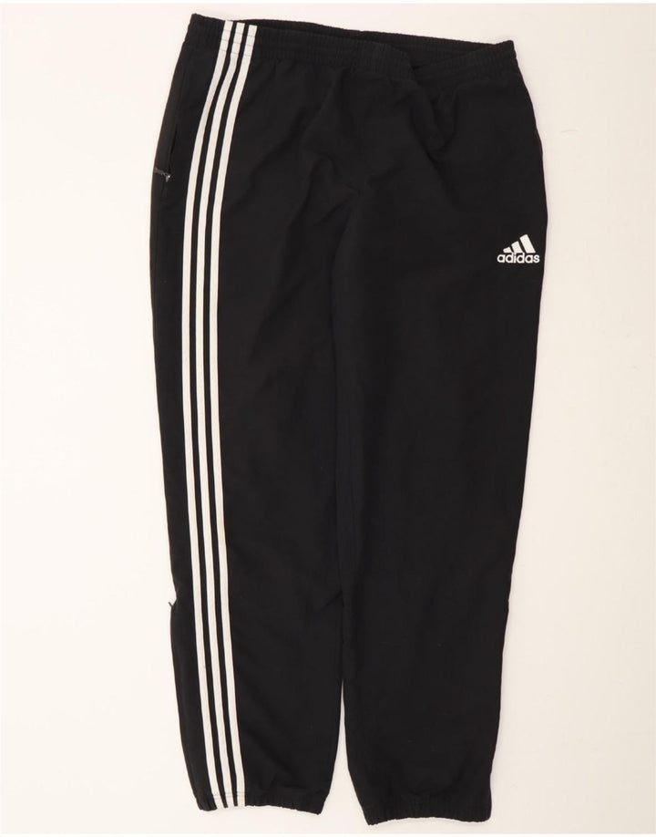 ADIDAS Mens Tracksuit Trousers UK 44/46 Large  Black Polyester Vintage Adidas and Second-Hand Adidas from Messina Hembry 