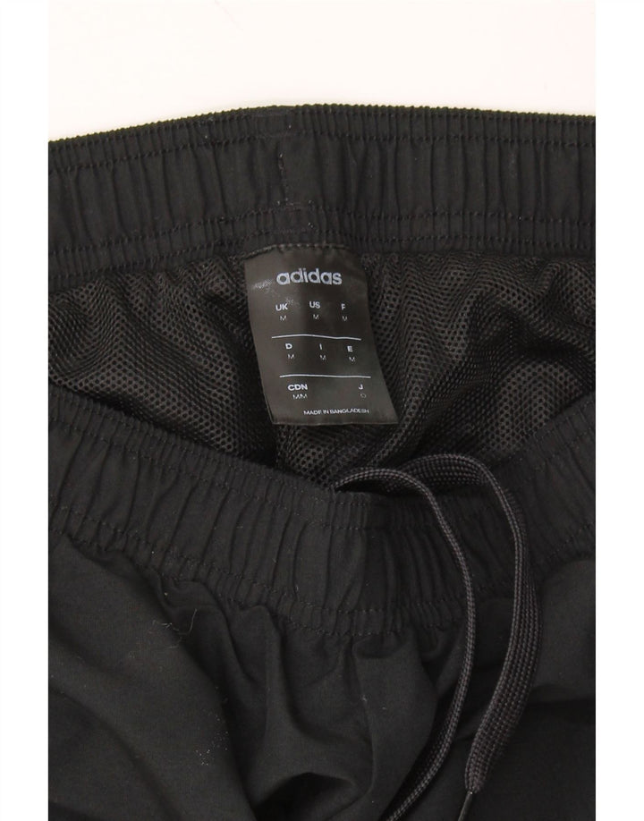ADIDAS Mens Tracksuit Trousers Joggers Medium  Black Polyester Vintage Adidas and Second-Hand Adidas from Messina Hembry 