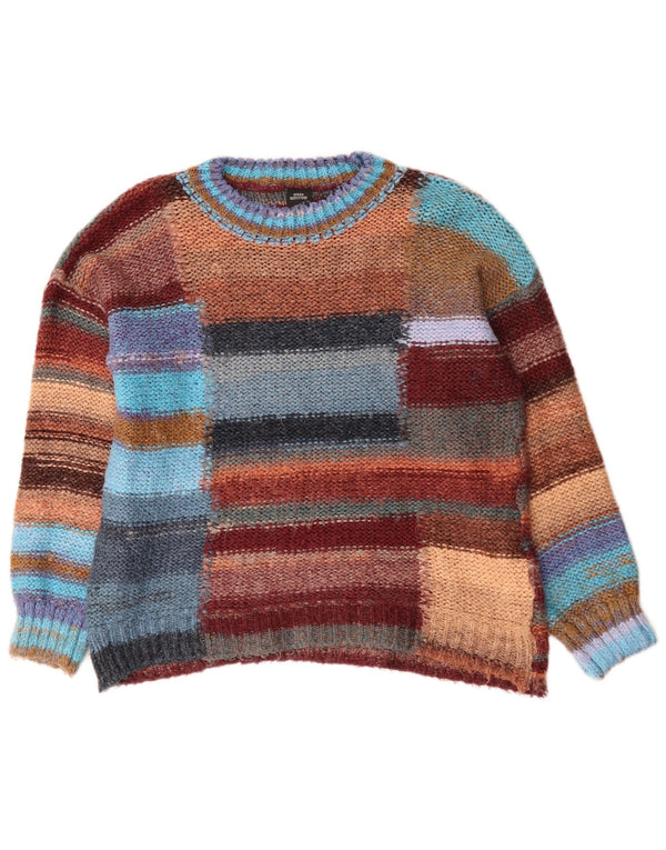 Urban Outfitters Jersey de cuello redondo para mujer UK 6 XS Multicolor