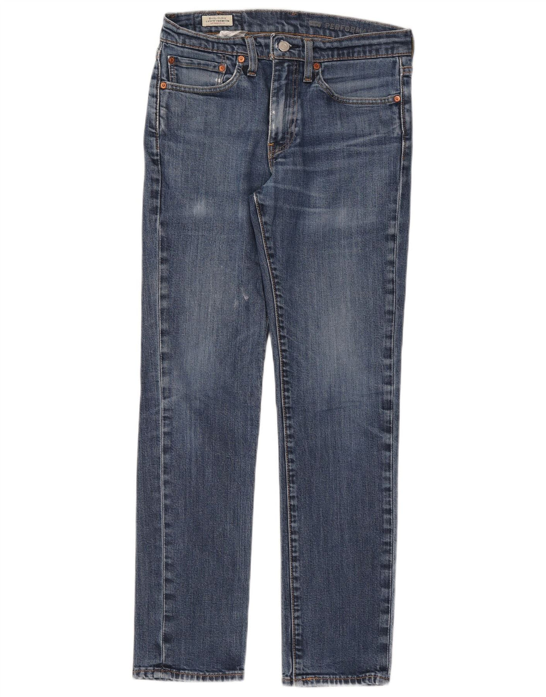 Levi's Hombre 511 Slim Jeans W31 L32 Algodón Azul