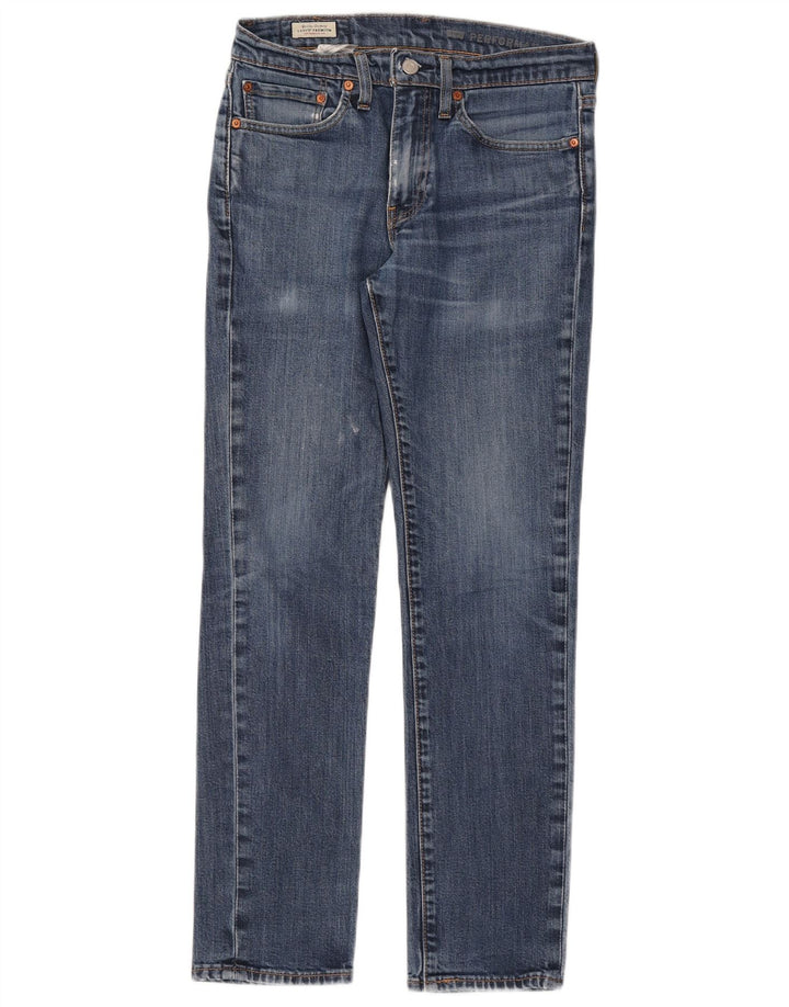 Levi's Hombre 511 Slim Jeans W31 L32 Algodón Azul
