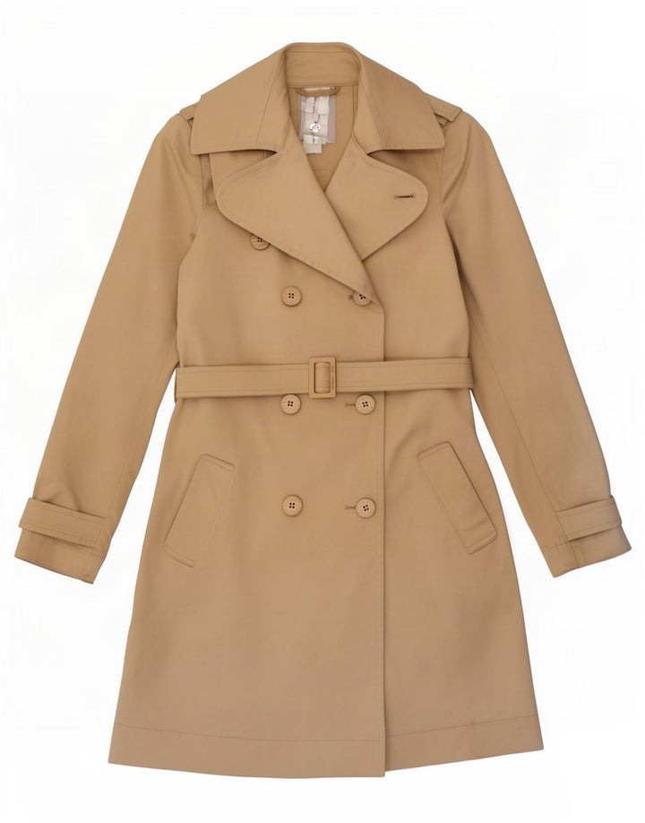 Patrizia Pepe Gabardina Mujer IT 44 Algodón Beige Medio