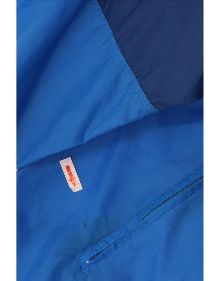 Sporting Club Chaqueta impermeable con capucha para hombre, talla 36, color azul pequeño