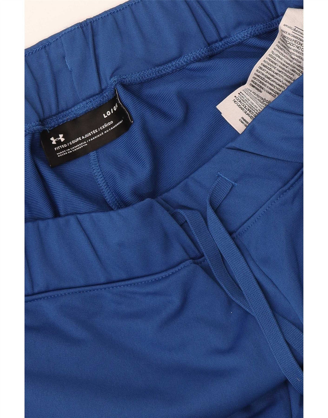 Under Armour Pantalones De Chándal Para Hombre Poliéster Color Block Azul Grande