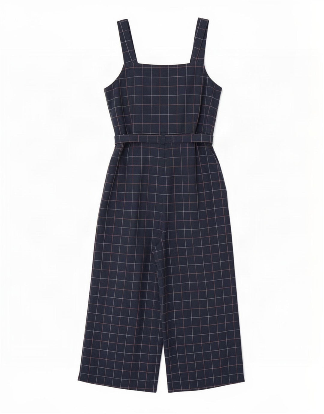 Seasalt Cornwall Mono pequeño para mujer UK 40 Mediano Azul marino Cuadros Algodón