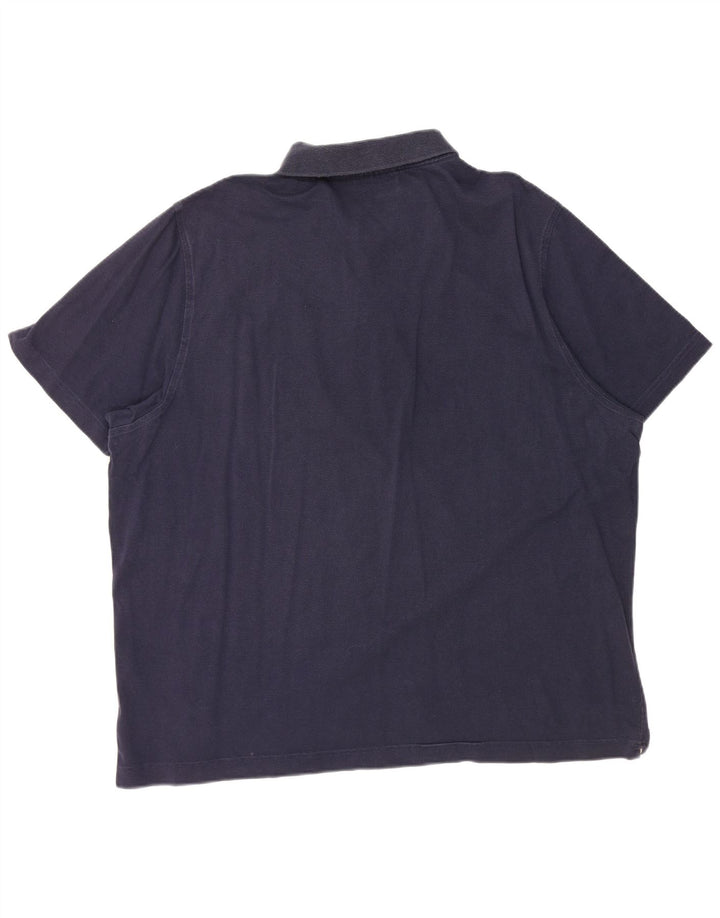 LACOSTE Polo para hombre talla 8 3XL Algodón azul marino