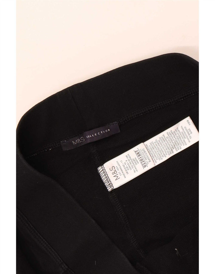 Marks & Spencer Pantalones de Chándal para Mujer UK 40 Mediano Algodón Negro