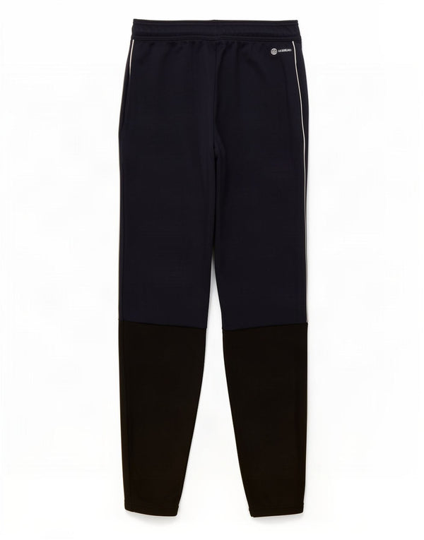 Adidas Hombre Pantalones De Chándal Medio Azul Marino Colorblock Poliéster