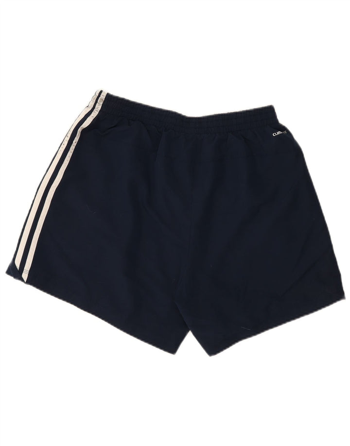 ADIDAS Mens Sport Shorts Large  Navy Blue Polyester