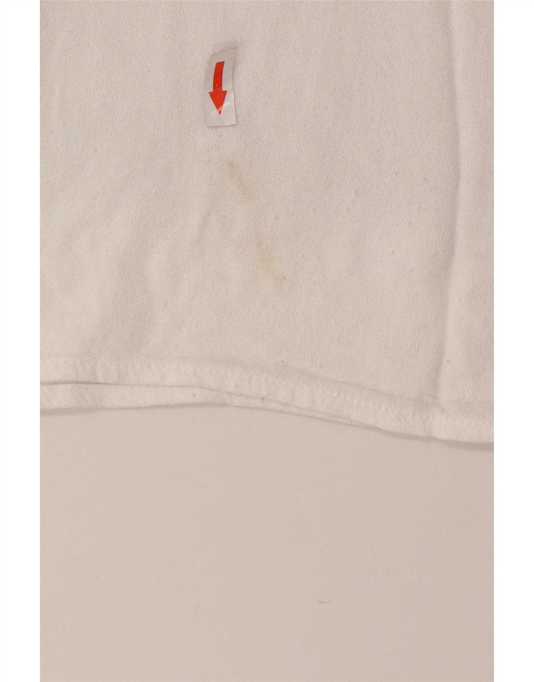 Zara Mujer Blusa De Ganchillo Top UK 42 Medio Beige Colorblock Poliéster