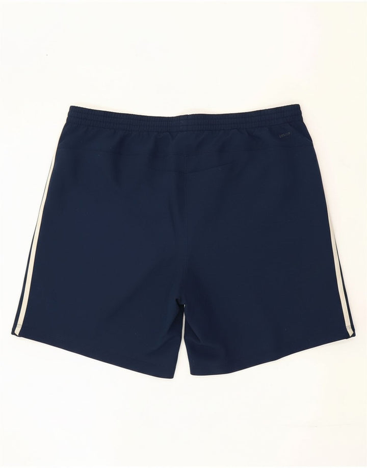 Adidas Pantalones cortos deportivos para hombre XL Azul marino Poliéster