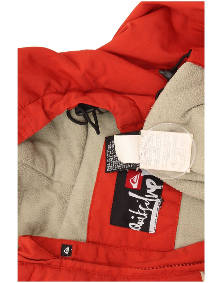 QUIKSILVER Chaqueta Cortavientos con Capucha Niña 13-14 Años Rojo Poliamida
