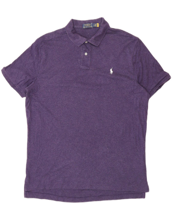 Polo Ralph Lauren Polo para hombre de algodón morado grande