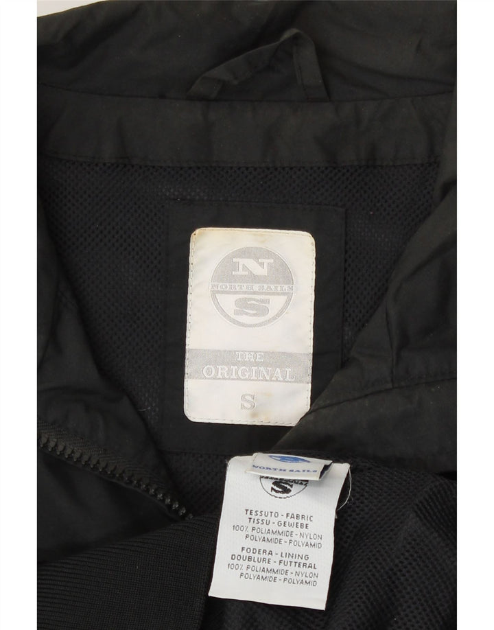 North Sails Chaqueta Bomber para Hombre UK 36 Small Poliamida Negra