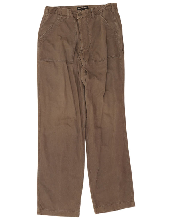 Marlboro Classics Pantalones cargo regulares para hombre W34 L34 Marrón