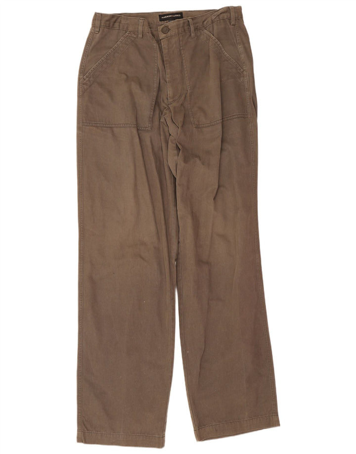 Marlboro Classics Pantalones cargo regulares para hombre W34 L34 Marrón