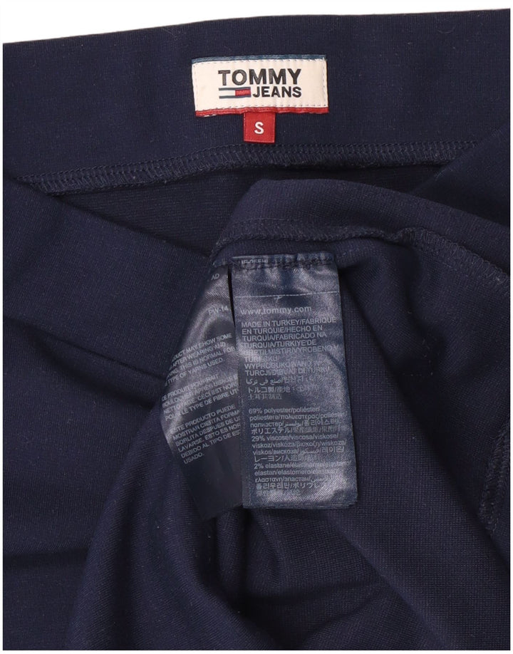 Tommy Hilfiger Falda lápiz para mujer pequeña W26 Poliéster a rayas azul marino
