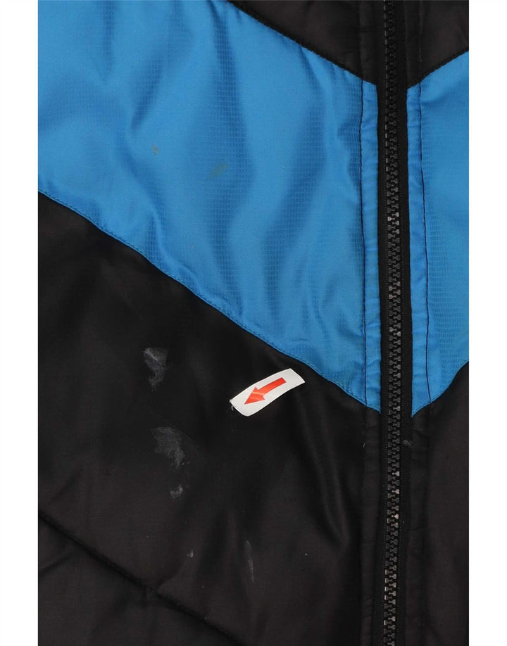 Hummel Chaqueta acolchada para hombre UK 38 Medium Negro Colorblock Poliéster