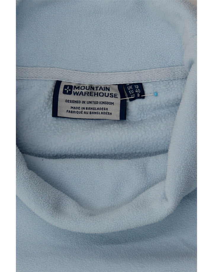Jersey polar con cuello vuelto para mujer Mountain Warehouse UK 40 Azul medio