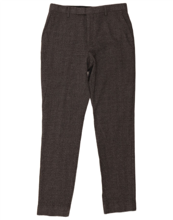 Pantalón de traje ajustado Reiss para hombre W32 L30 Lana gris