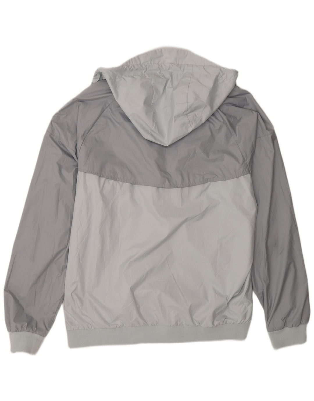 Nike Chaqueta de chándal con capucha para hombre XL Gris Colorblock Poliéster